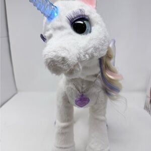 Fur Real Friends Starlily My Magical Unicorn Interactive Toy - Tested, working